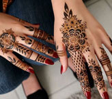Two Hand Beautiful Mehndi Design
